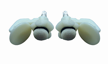 Bracket silver electrode