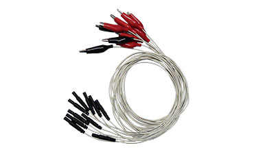 Single bracket electrode cable